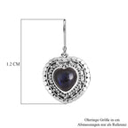 D'Joy Royal Bali Labradorit Ohrringe 925 Silber ca. 3.97 ct