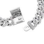 Weißer Kristall Armband ca. 19 cm