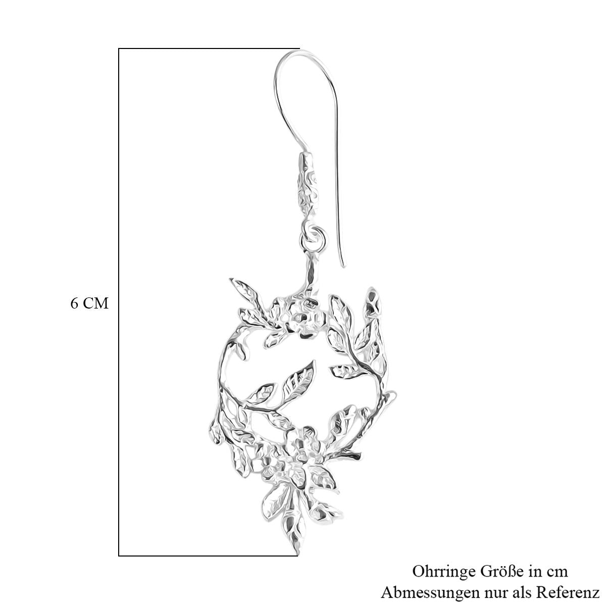 Royal Bali - 925 Silber Ohrringe 8,78g