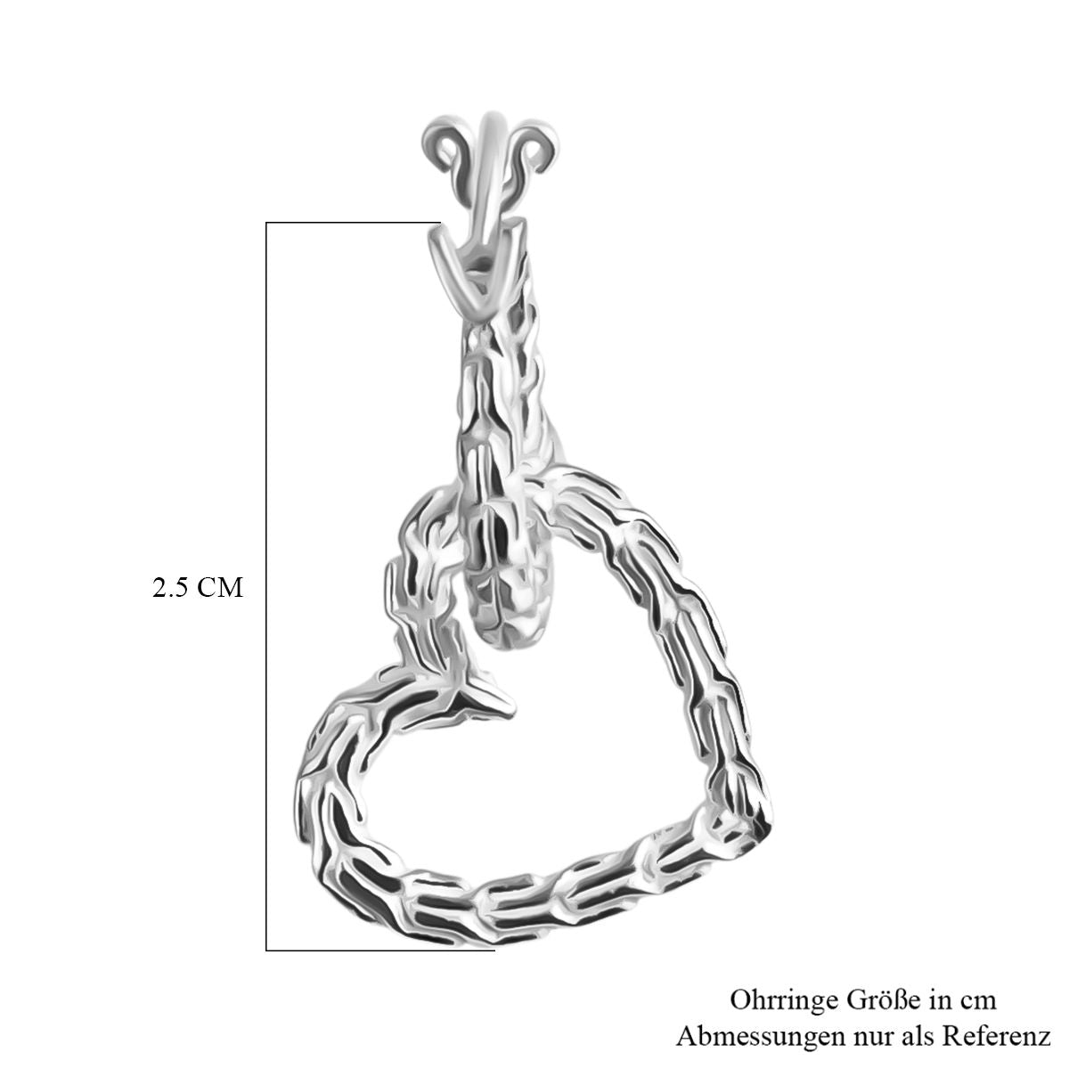 Royal Bali - 925 Silber Ohrringe 6,50g