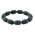 EXTREM SELTEN - Natürlicher Olmek Jadeit Armband, flexibel (ca. 18-19 cm), ca. 210.00 ct