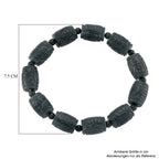 EXTREM SELTEN - Natürlicher Olmek Jadeit Armband, flexibel (ca. 18-19 cm), ca. 210.00 ct