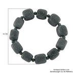 Natürlicher Olmek Jadeit Armband, flexibel (ca. 18 - 19 cm), ca. 300.00 ct