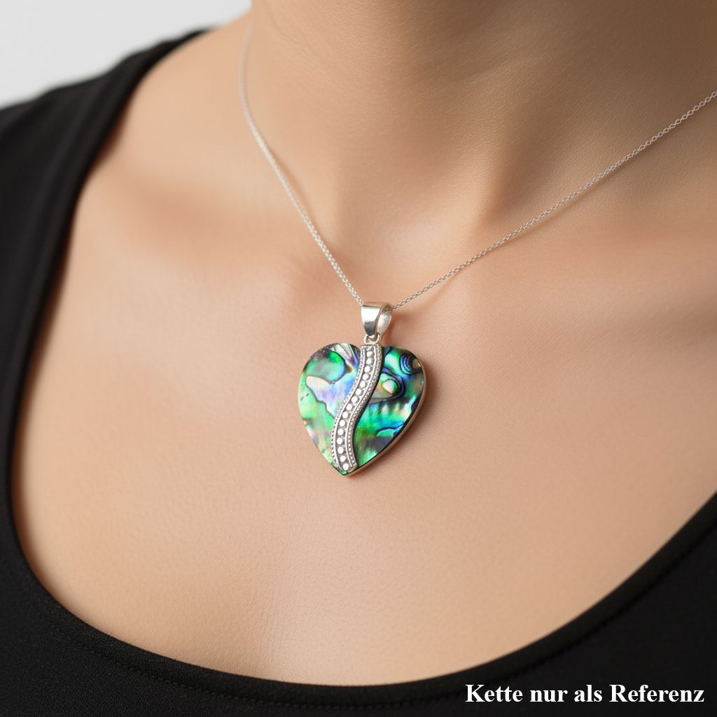 Royal Bali - Abalone Muschel Anhänger 925 Silber ca.