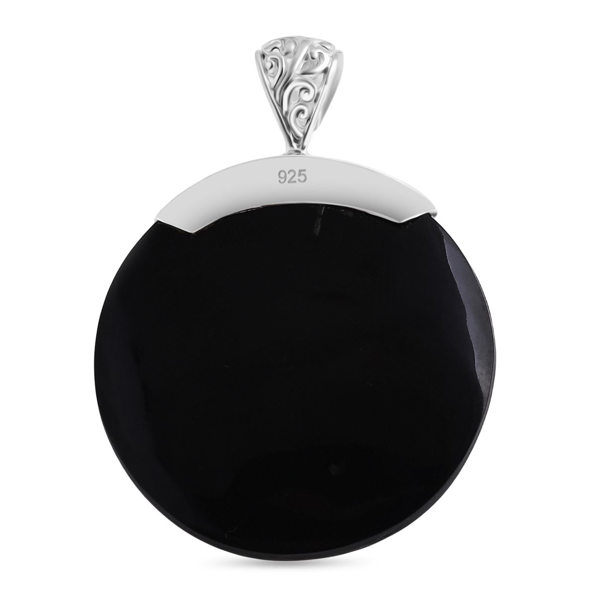 Royal Bali - Abalone Muschel,Afrikanischer Amethyst Anhänger 925 Silber ca. 0.61 ct