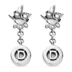 D'Joy Aurora Mondstein Ohrringe 925 Silber rhodiniert ca. 1.86 ct