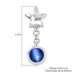 D'Joy Aurora Mondstein Ohrringe 925 Silber rhodiniert ca. 1.86 ct