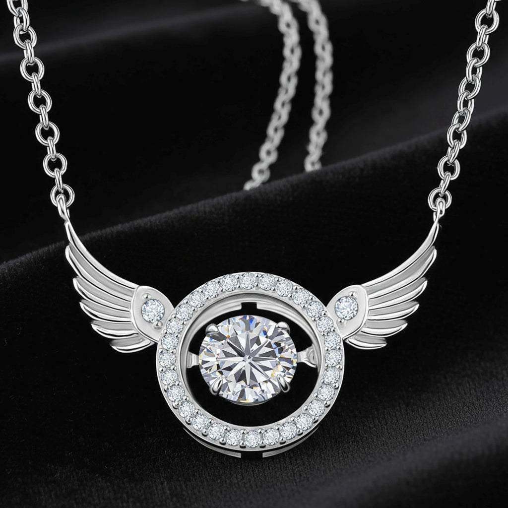 RADIANTA GRA zertifiziert Moissanit (D-VVS) Halskette ca. 45 cm 925 Silber rhodiniert ca. 1.09 ct