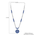 D'Joy Aurora Mondstein Halskette ca. 45 cm 925 Silber rhodiniert ca. 19,68 ct.