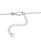 GP Trionfo Kollektion - AAA Regenbogen Mondstein Halskette ca. 45 cm + 5 cm Extender, 925 Silber rhodiniert ca. 11.31 ct