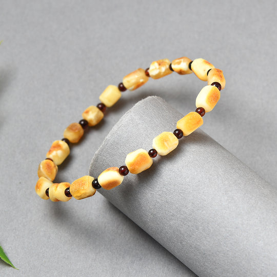 Karamellbernstein Armband Flexibles