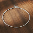DESIGNER INSPIRIERT 3D Spiga Collier, ca. 50 cm, 316L Edelstahl