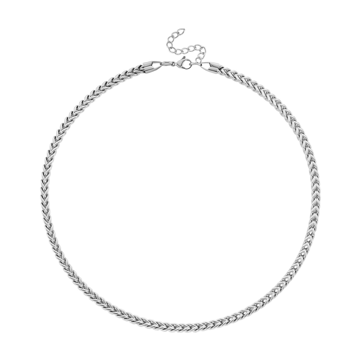 DESIGNER INSPIRIERT 3D Spiga Collier, ca. 50 cm, 316L Edelstahl