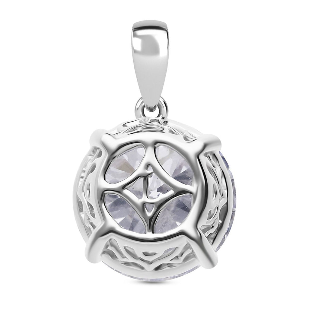 LUXURIANT DIAMOND - Lab Grown Diamant Anhänger 925 Silber Rhodiniert ca. 10,01 ct.