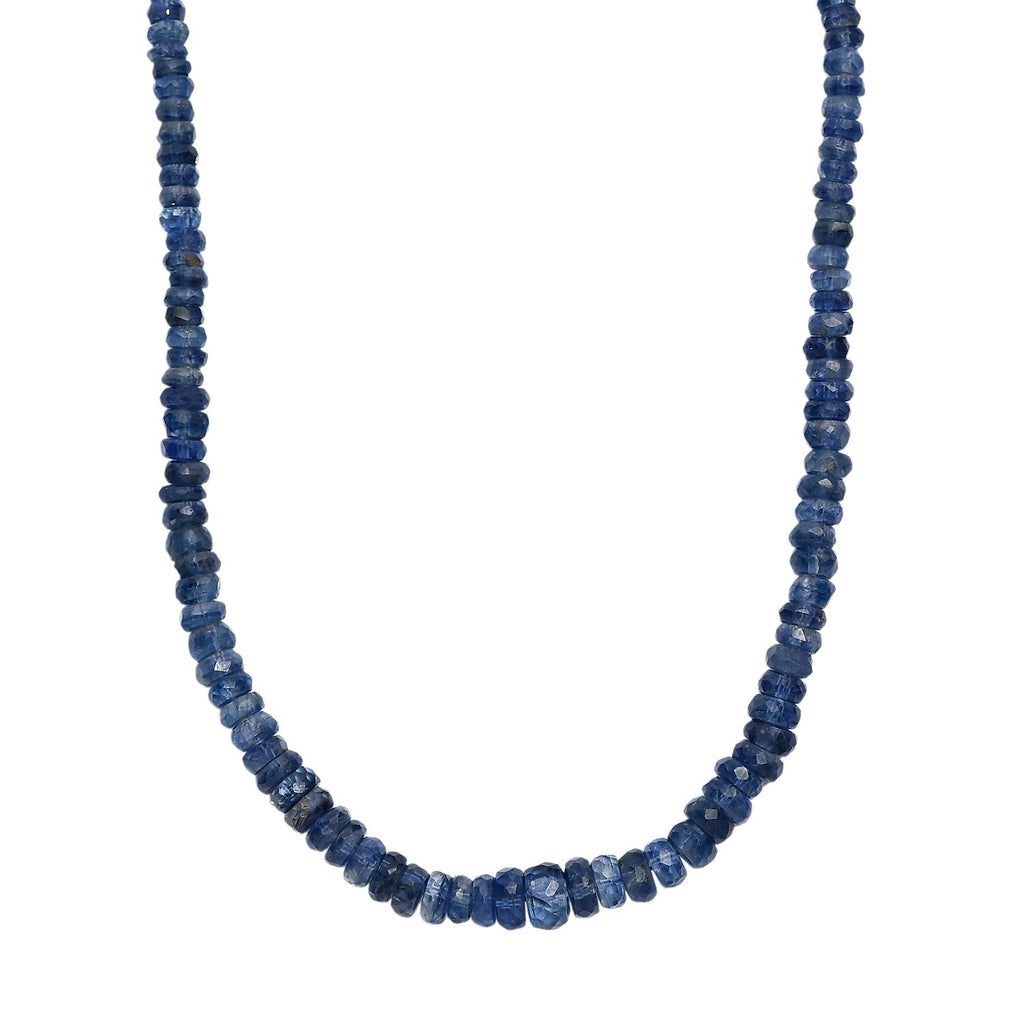 D'Joy Kyanit Halskette ca. 45 cm 925 Silber rhodiniert ca. 125,00 ct.