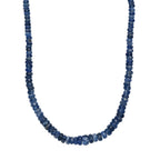 D'Joy Kyanit Halskette ca. 45 cm 925 Silber rhodiniert ca. 125,00 ct.