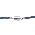 D'Joy Kyanit Halskette ca. 45 cm 925 Silber rhodiniert ca. 125,00 ct.