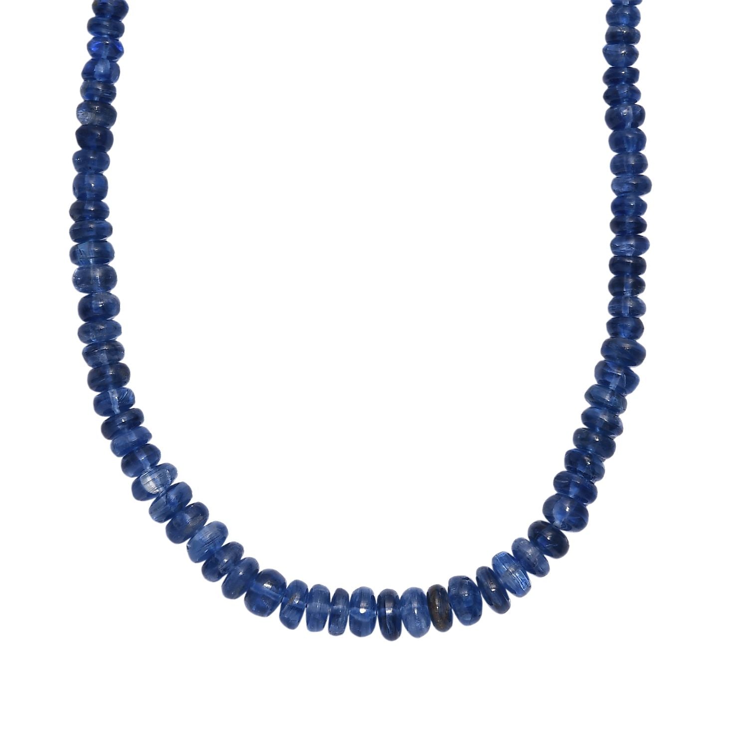 D'Joy AAA Kaschmir-Kyanit Halskette ca. 45 cm 925 Silber rhodiniert ca. 85.00 ct