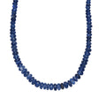 D'Joy AAA Kaschmir-Kyanit Halskette ca. 45 cm 925 Silber rhodiniert ca. 85.00 ct
