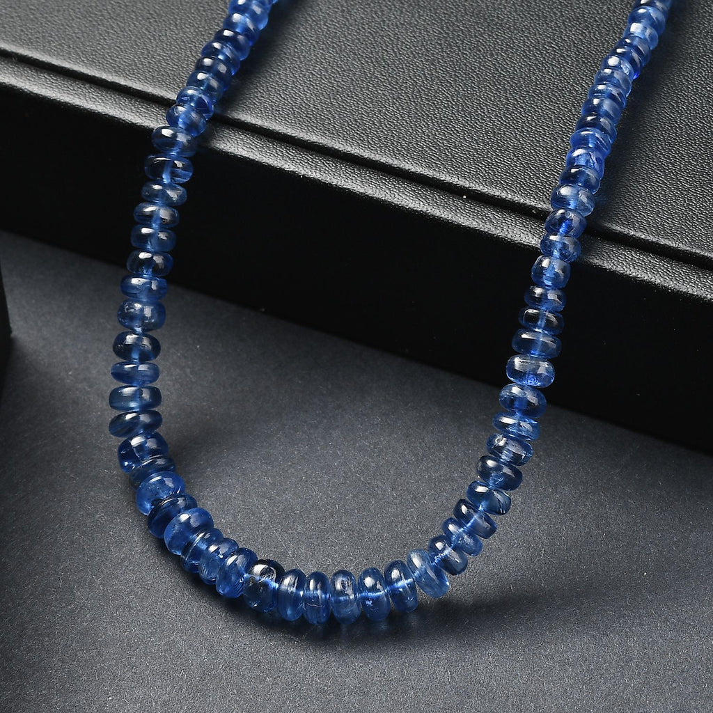 D'Joy AAA Kaschmir-Kyanit Halskette ca. 45 cm 925 Silber rhodiniert ca. 85.00 ct