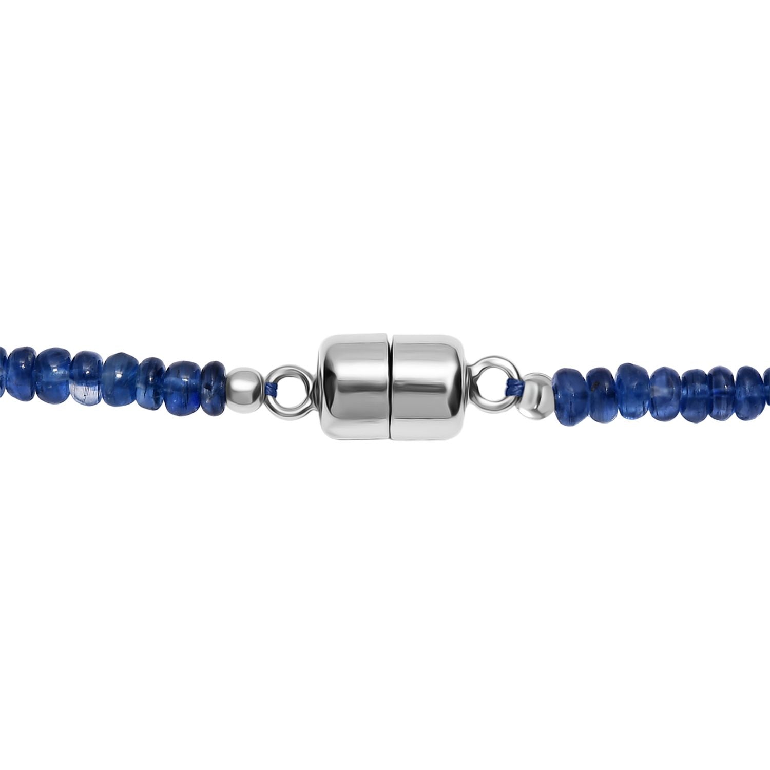 D'Joy AAA Kaschmir-Kyanit Halskette ca. 45 cm 925 Silber rhodiniert ca. 85.00 ct