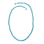 D'Joy AA Blauer Apatit Halskette ca. 45 cm 925 Silber rhodiniert ca. 84,70 ct.