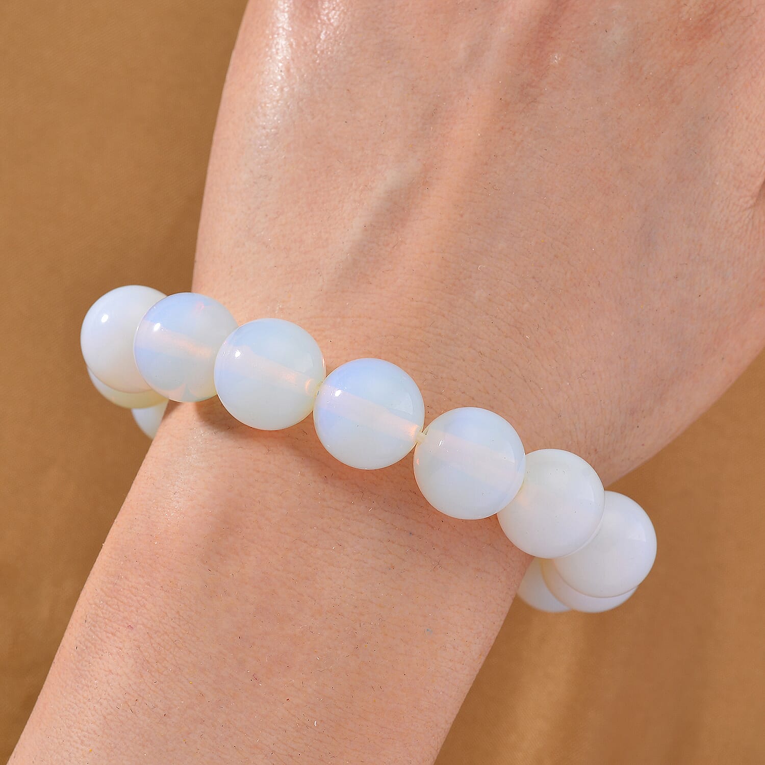 Opalite Armband Flexibles (ca. 18 - 19 cm) ca. 250.00 ct