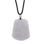 EXTREM SELTEN Natürliche Weiße Jade Anhänger mit Kette 50 cm ca. 155.00 ct