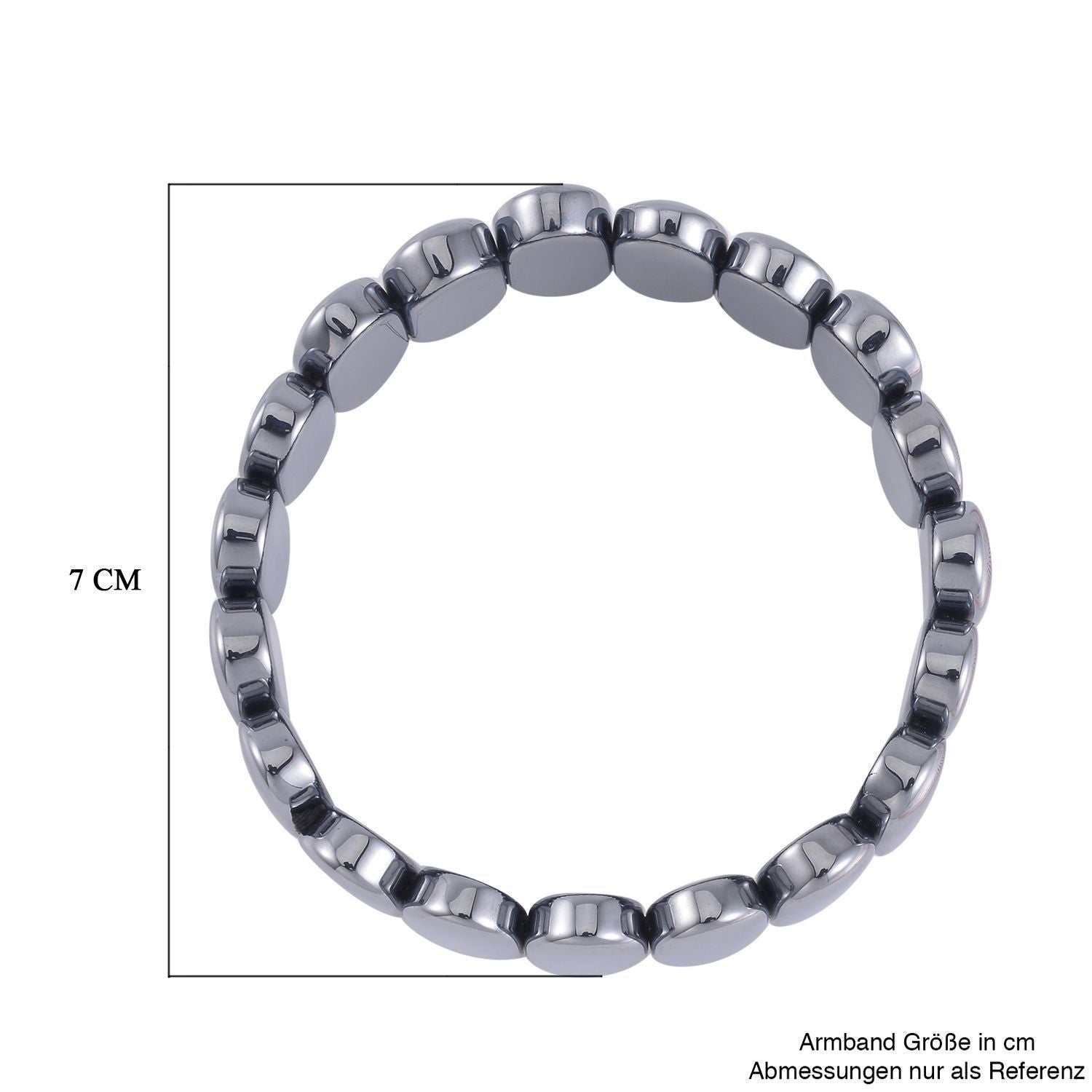 Terahertz Armband, flexibel (ca. 19 cm), ca. 175.00 ct