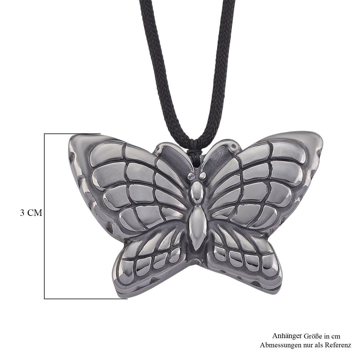 Terahertz Halskette, Schmetterling ca. 71 cm, ca. 100.00 ct