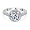 LUXURIANT DIAMOND - Lab Grown Diamant VS-EF IGI zertifiziert Ring 950 Platin (Größe 18.00) ca. 3.00 ct