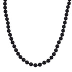 D'Joy Shungit Halskette ca. 50 cm 925 Silber vergoldet ca. 300.00 ct