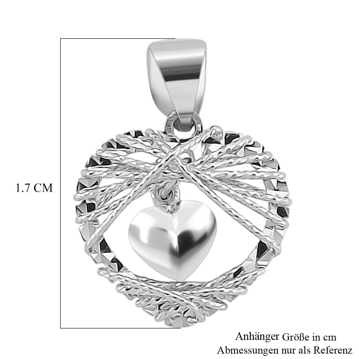 Rhapsody 950 Platin Anhänger 1,64g