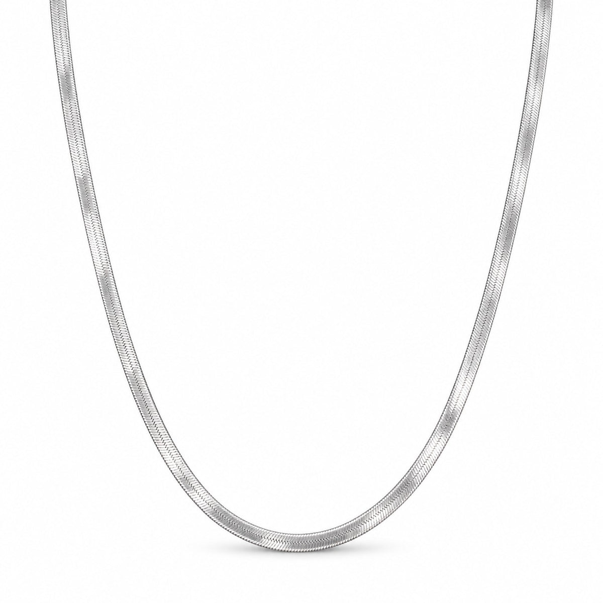 925 Silber rhodiniert Kette ca. 45 cm ca. 6,86g