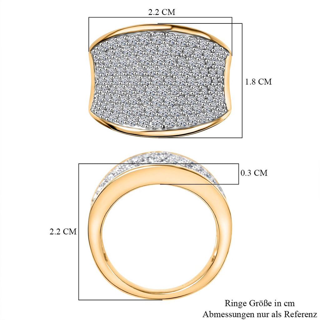 750 Gelbgold Vermeil