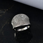 LUXURIANT DIAMOND - Lab Grown Diamant SI-GH SGL zertifiziert Ring 925 Silber 750 Gelbgold Vermeil (Größe 20.00) ca. 1.51 ct