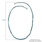D'Joy - AA Blauer Zirkon Collier ca. 45 cm 925 Silber rhodiniert ca. 100.00 ct
