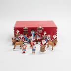 Weihnachts-Überraschungsbox - 20 festliche Deko-Miniaturen zum Sammeln und Entdecken