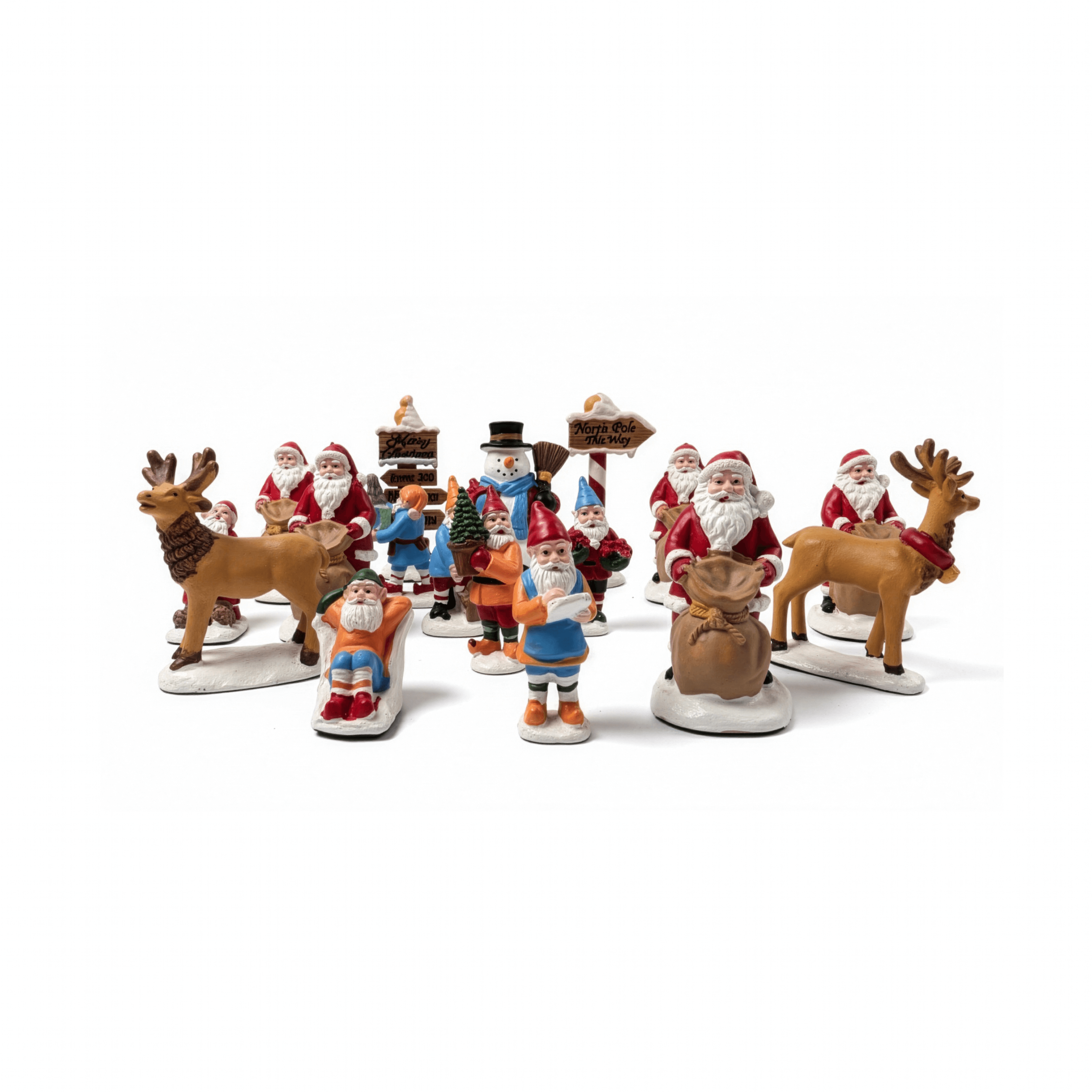 Weihnachts-Überraschungsbox - 20 festliche Deko-Miniaturen zum Sammeln und Entdecken