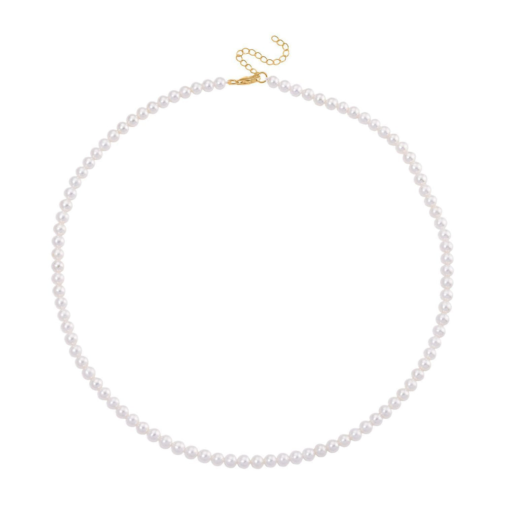 D'Joy AAA Zhuji Akoya-Perle 18+5cm Armband und 50+5cm Halskette