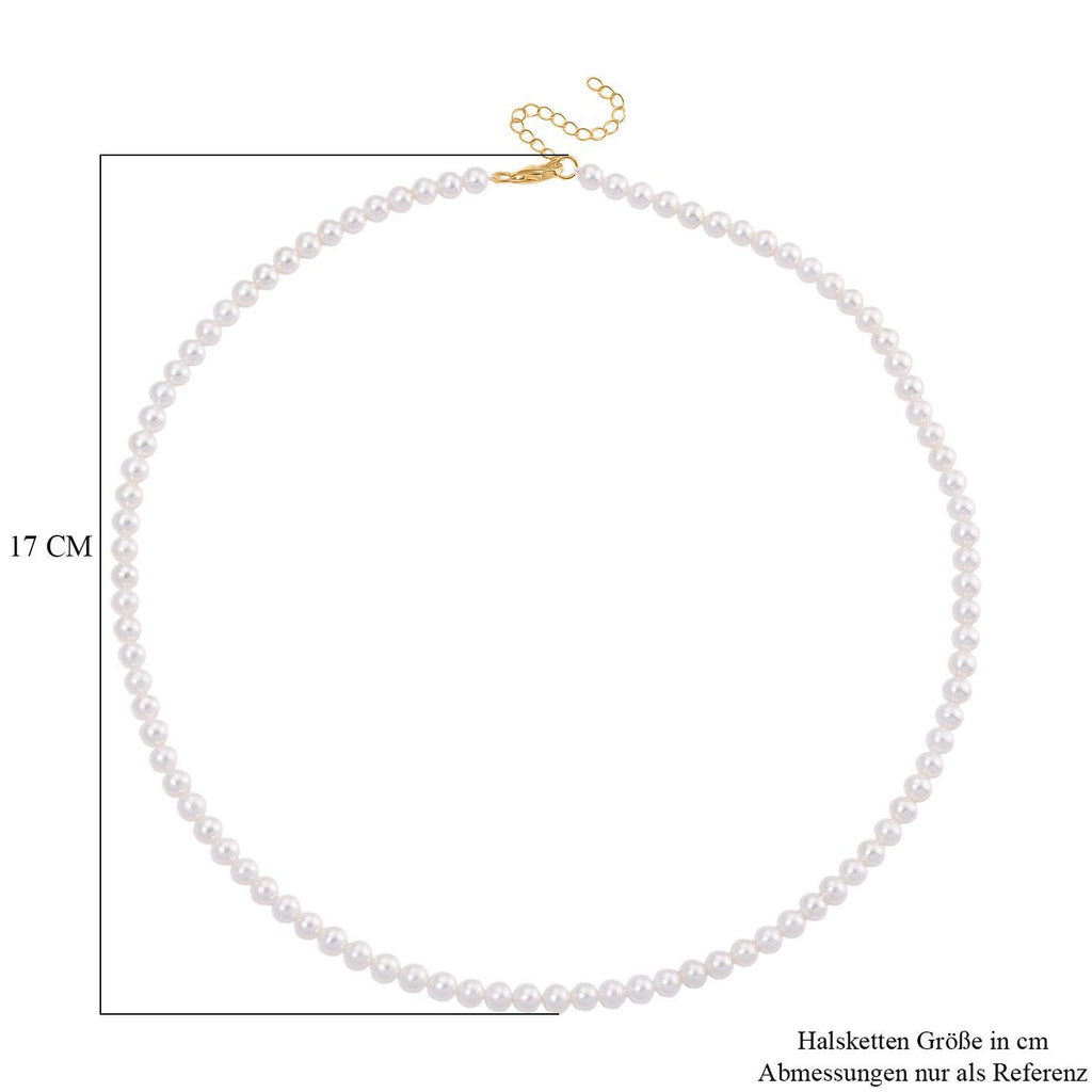 D'Joy AAA Zhuji Akoya-Perle 18+5cm Armband und 50+5cm Halskette