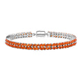 D'Joy AAA Blaze Feueropal 19cm Armband - 9,40 ct.