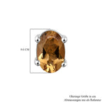 D'Joy Citrin Ohrringe 925 Silber rhodiniert ca. 1.00 ct