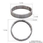 Meteorit Armband 18.5 cm ca. 280,00 ct.