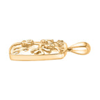 EVER TRUE Weißer Zirkon Anhänger Reine Bronze ca. 0.07 ct