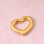999 Gold Herz Anhänger