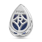 Rhapsody AAAA Tansanit Anhänger 950 Platin ca. 1.20 ct