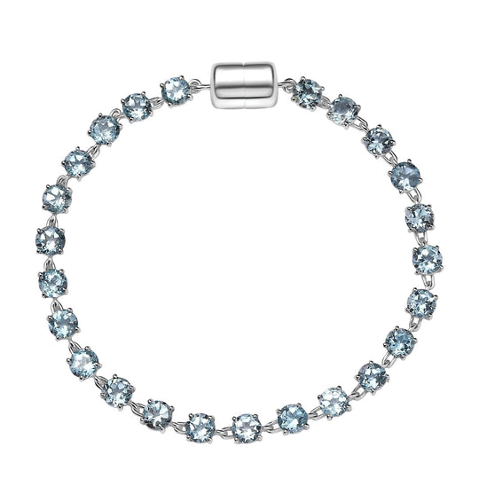 D'Joy AA mehrfarbig Armband ca. 20 cm 925 Silber rhodiniert ca. 13.52 ct