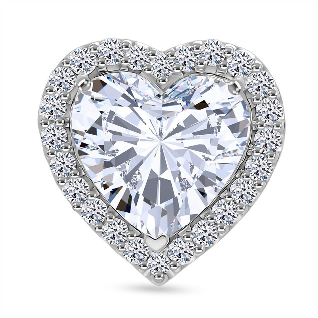 LUXURIANT DIAMOND - Lab Grown Diamant VS-EF IGI zertifiziert Anhänger 950 Platin ca. 5.50 ct