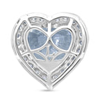 LUXURIANT DIAMOND - Lab Grown Diamant VS-EF IGI zertifiziert Anhänger 950 Platin ca. 5.50 ct